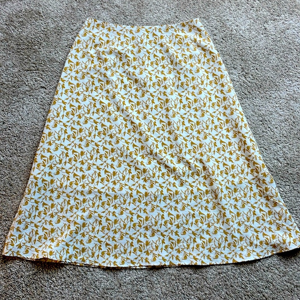 ELLISON High-waist Floral Maxi Skirt